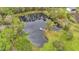 Peaceful pond view with a dock at 9240 Moore Rd, Lakeland, FL 33809