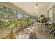 Relaxing screened porch overlooking backyard at 150 Woodcrest Ln, Mulberry, FL 33860