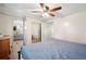 Main bedroom with ensuite bathroom and mirrored closet at 1610 Reynolds Rd # 79, Lakeland, FL 33801