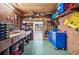 Well-equipped workshop with workbench, tool storage, and ample space at 1610 Reynolds Rd # 79, Lakeland, FL 33801