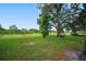 Large backyard with green grass and mature trees at 202 Golf Aire Blvd, Winter Haven, FL 33884