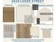 Amaryllis home design selections, including cabinets, countertops, and flooring at 2433 Leeds St, Haines City, FL 33844
