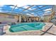 Expansive pool and patio, screened enclosure at 3206 Heron Cv, Winter Haven, FL 33884