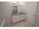 Double vanity bathroom with granite countertop at 4443 Juliana Lake Dr, Auburndale, FL 33823