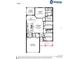 One-story floor plan with 3 bedrooms, 2 bathrooms, and a 2-car garage at 5381 Se 129Th Ln, Belleview, FL 34420