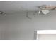 Water damaged ceiling and corner at 611 Limber Ln, Lakeland, FL 33810