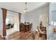Small dining area with wood table and chairs, near kitchen at 6243 Egret Dr, Lakeland, FL 33809
