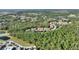 Aerial view showing home's location near a pond and other homes at 8205 Roseville, Davenport, FL 33896