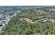 Aerial view of the home, showing its location within a residential community at 8205 Roseville, Davenport, FL 33896