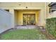 Covered patio with seating area and access to backyard at 8205 Roseville, Davenport, FL 33896