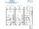 Two-story floor plan, 3 bed, 2.5 bath, den option at 309 Wharf Way, Winter Haven, FL 33881