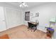 Bright bedroom featuring a workspace and closet at 227 Ridgedale Dr, Lakeland, FL 33809