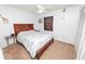 Cozy bedroom with double bed and ample closet space at 227 Ridgedale Dr, Lakeland, FL 33809