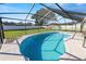 Relaxing screened pool and patio area at 227 Ridgedale Dr, Lakeland, FL 33809