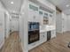 Modern kitchen with built-in oven and wine cooler at 2728 Sunrise Landing Ln, Lakeland, FL 33812