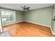 Living room with hardwood floors and neutral walls at 3164 Stonewater Dr # 3164, Lakeland, FL 33803