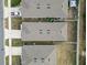 Aerial view of rooftops and the layout of properties at 1754 Eagle Hammock Blvd, Eagle Lake, FL 33839