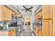 Functional kitchen layout with ample counter space and stainless steel appliances at 4617 S Devon Ave, Lakeland, FL 33813