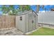 Convenient storage shed in the backyard at 4617 S Devon Ave, Lakeland, FL 33813