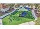 playground with playset and shaded areas at 531 Las Fuentes Dr, Kissimmee, FL 34746