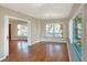 Spacious living room with hardwood floors and natural light at 425 E Belmar St, Lakeland, FL 33803