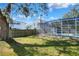 Backyard with screened-in pool at 425 E Belmar St, Lakeland, FL 33803