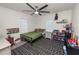 bedroom with twin bed and built-in shelving at 210 Wilder Rd, Lakeland, FL 33809