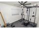 Home gym with various workout equipment at 210 Wilder Rd, Lakeland, FL 33809