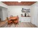 Bright kitchen with white cabinets and wood countertops at 210 Wilder Rd, Lakeland, FL 33809