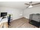 Home office with desk, computer, and dog crate at 210 Wilder Rd, Lakeland, FL 33809