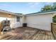 Spacious wooden deck with grill at 210 Wilder Rd, Lakeland, FL 33809