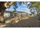 Backyard with mature trees and screened pool at 4409 Hallam Hill Ln, Lakeland, FL 33813