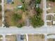 Aerial view of a house and property from above at 515 S Charleston Ave, Fort Meade, FL 33841