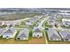 Aerial view of residential neighborhood at 5460 Siltstone St, Lakeland, FL 33811