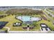 Community pool and surrounding amenities at 5460 Siltstone St, Lakeland, FL 33811