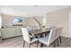 Dining area with large table and six chairs at 5460 Siltstone St, Lakeland, FL 33811