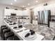 Modern kitchen with a large island and stainless steel appliances at 549 Silver Course Radl, Ocala, FL 34472