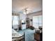 Bright bedroom with carpet, ceiling fan, and ample natural light at 5805 Danterbury Ct, Lakeland, FL 33810