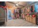 Large walk-in closet with ample hanging and shelving space at 2200 S Peninsula Dr, Daytona Beach, FL 32118