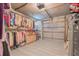 Garage with storage cabinets and additional hanging storage at 2200 S Peninsula Dr, Daytona Beach, FL 32118
