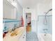 Bathroom featuring a vanity and bathtub at 603 N Pine St, New Smyrna Beach, FL 32169