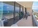 Private balcony offering stunning ocean views at 4139 S. Atlantic Ave # B504, New Smyrna Beach, FL 32169