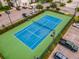 Well-maintained tennis court for residents' enjoyment at 1 Riverwalk Dr # 302, New Smyrna Beach, FL 32169