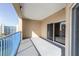 Spacious balcony with tranquil water views at 5300 S Atlantic Ave # 8502, New Smyrna Beach, FL 32169