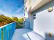 Private balcony overlooking lush greenery and a tranquil setting at 5300 S Atlantic Ave # 9201, New Smyrna Beach, FL 32169
