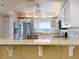 Modern kitchen featuring stainless steel appliances and granite countertops at 5300 S Atlantic Ave # 9201, New Smyrna Beach, FL 32169