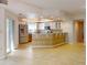 Modern kitchen with stainless steel appliances and breakfast bar at 5300 S Atlantic Ave # 9201, New Smyrna Beach, FL 32169