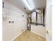 Clean laundry room with ample shelving and a new water heater at 5300 S Atlantic Ave # 9201, New Smyrna Beach, FL 32169