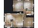 Floor plan displays dimensions of rooms at 104 Fran Dr, New Smyrna Beach, FL 32168