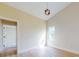 Bright bedroom with hardwood floors and a view of another room at 804 Soft Pine Ct, New Smyrna Beach, FL 32168